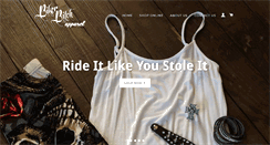 Desktop Screenshot of bikerbitchapparel.com